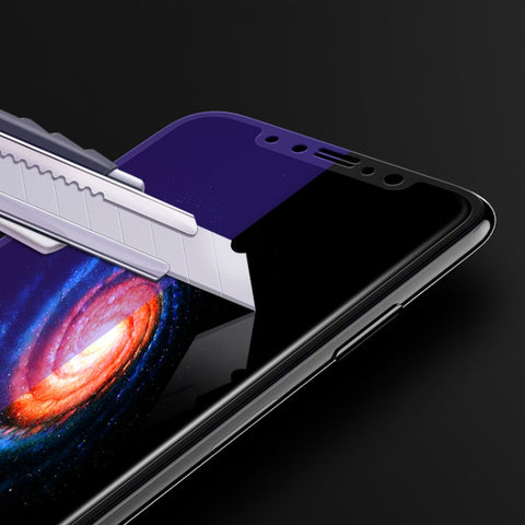 mocolo 0.33mm 9H 2.5D Full Glue Anti Blue-ray Tempered Glass Film, For iPhone 11 / XR, For iPhone 11 Pro / XS / X, For iPhone 11 Pro Max / XS Max