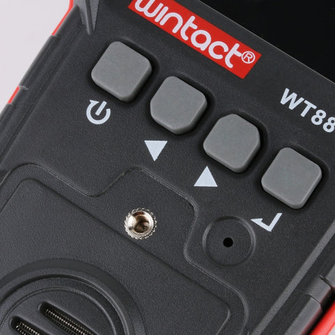 WINTACT WT8811 Compoud Gas Monitor LCD Display Rechargeable Multifunction 4 in1 Combustible O2 H2S CO Gas Sensor Sound-light Vibration Alarm