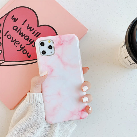 For iPhone 11 Pro Max   TPU Smooth Marbled IMD Mobile Phone Case, For iPhone 11 Pro Max, For iPhone 11 Pro  Max