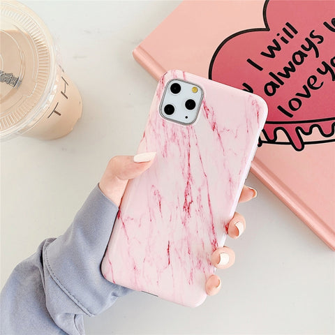 For iPhone 11 Pro Max   TPU Smooth Marbled IMD Mobile Phone Case, For iPhone 11 Pro Max, For iPhone 11 Pro  Max