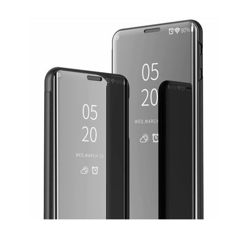 For Galaxy A10s Plated Mirror Left and Right Flip Cover with Stand Mobile Phone Holster, For Samsung Galaxy A10s, For Galaxy A10s