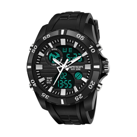SANDA 791 Watch Genuine Fashion Sports Multifunction Electronic Watch Popular Men luminous Wrist Watch