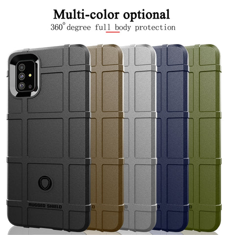 For Galaxy A51 Full Coverage Shockproof TPU Case, For Galaxy A51