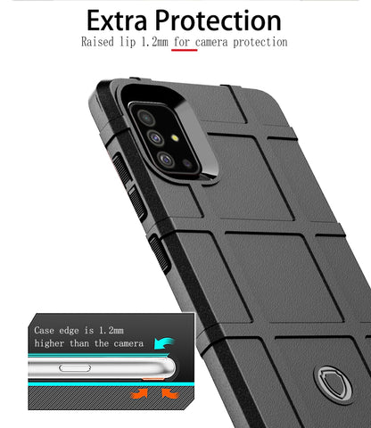 For Galaxy A51 Full Coverage Shockproof TPU Case, For Galaxy A51