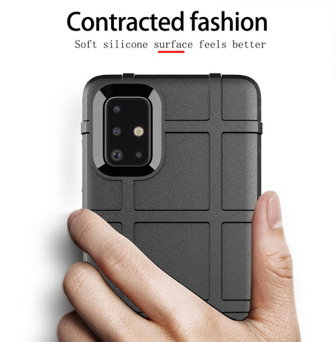 For Galaxy A71  Full Coverage Shockproof TPU Case, For Galaxy A71