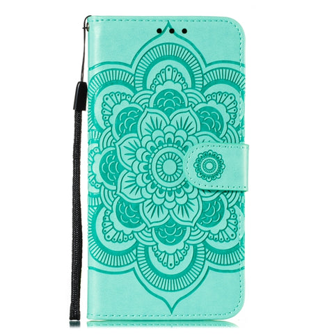 For Galaxy A70s  Mandala Embossing Pattern Horizontal Flip Leather Case with Holder & Card Slots & Wallet & Photo Frame & Lanyard, For Galaxy A70s