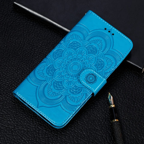 For Galaxy A70s  Mandala Embossing Pattern Horizontal Flip Leather Case with Holder & Card Slots & Wallet & Photo Frame & Lanyard, For Galaxy A70s