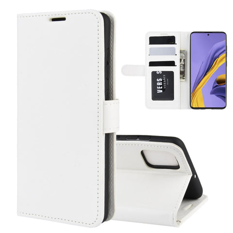 For Galaxy A51 R64 Texture Single Horizontal Flip Protective Case with Holder & Card Slots & Wallet& Photo Frame, For Samsung Galaxy A51 (4G)