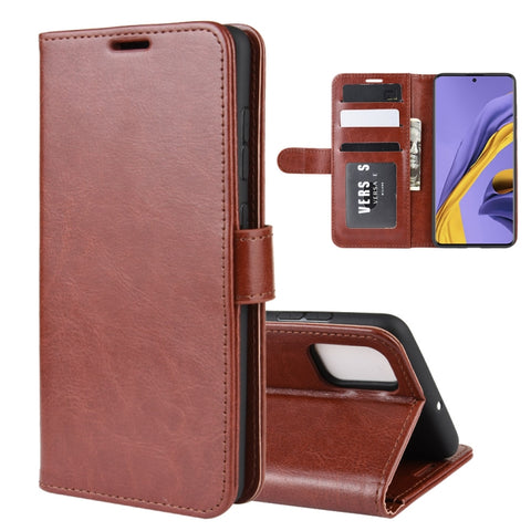 For Galaxy A51 R64 Texture Single Horizontal Flip Protective Case with Holder & Card Slots & Wallet& Photo Frame, For Samsung Galaxy A51 (4G)