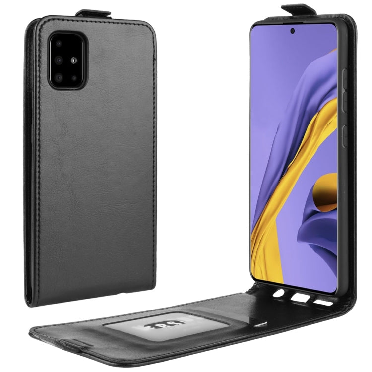 For Galaxy A51 R64 Texture Single Vertical Flip Leather Protective Case with Card Slots & Photo Frame, For Galaxy A51 (4G)