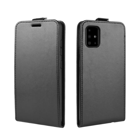 For Galaxy A51 R64 Texture Single Vertical Flip Leather Protective Case with Card Slots & Photo Frame, For Galaxy A51 (4G)