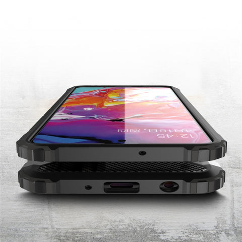 For Galaxy A71 Magic Armor TPU + PC Combination Case