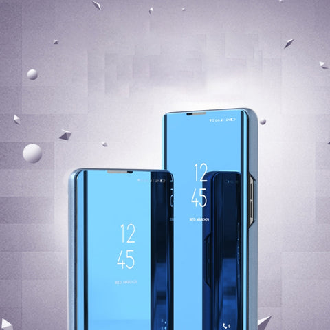 For Galaxy S11e Plated Mirror Left and Right Flip Cover with Stand Mobile Phone Holster, For Samsung Galaxy S20, For Galaxy S20