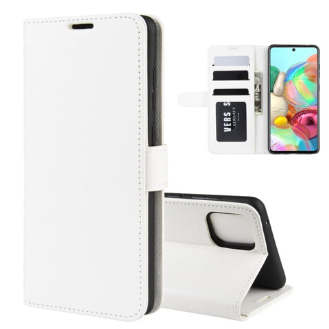 For Galaxy A81 / M60S / Note 10 Lite  R64 Texture Single Horizontal Flip Protective Case with Holder & Card Slots & Wallet& Photo Frame, For Galaxy A81 / M60S / Note 10 Lite