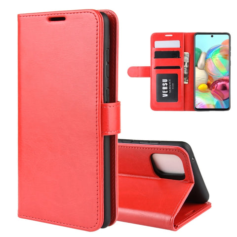 For Galaxy A81 / M60S / Note 10 Lite  R64 Texture Single Horizontal Flip Protective Case with Holder & Card Slots & Wallet& Photo Frame, For Galaxy A81 / M60S / Note 10 Lite