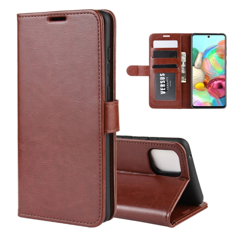 For Galaxy A81 / M60S / Note 10 Lite  R64 Texture Single Horizontal Flip Protective Case with Holder & Card Slots & Wallet& Photo Frame, For Galaxy A81 / M60S / Note 10 Lite