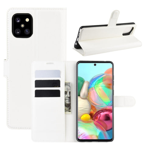 For Galaxy A81 / M60S / Note 10 Lite Litchi Texture Horizontal Flip Protective Case with Holder & Card Slots & Wallet, For Galaxy A81
