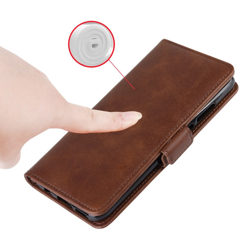 For Galaxy A91 / M80s / S10 Lite Dual-side Magnetic Buckle Horizontal Flip Leather Case with Holder & Card Slots & Wallet