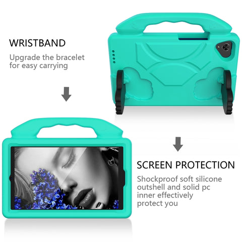 EVA FlatBrain Anti Falling Sleeve Protective Shell WithThumb Bracket, For Samsung Galaxy Tab A 8.0 2019 / T290, For Galaxy Tab A 8.0 2017, For Galaxy Tab A 8.0  T387, For Galaxy Tab A 8.0 2019 / T290