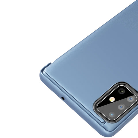 For Galaxy M60S / A81 / Note 10 Lite  Plated Mirror Left and Right Flip Cover with Stand Mobile Phone Holster, For Samsung Galaxy M60S, For Galaxy M60S