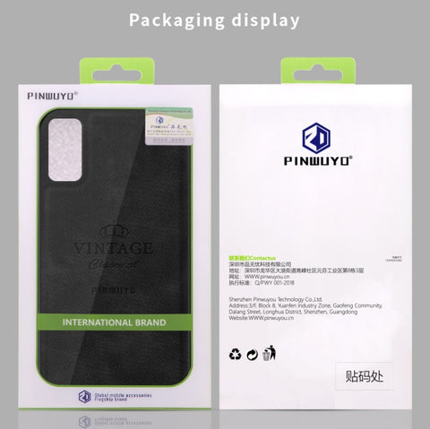 PINWUYO Zun Series PC + TPU + Skin Waterproof And Anti-fall All-inclusive Protective Shell, For Galaxy S20, For Galaxy S20+, For Galaxy S11e / S20
