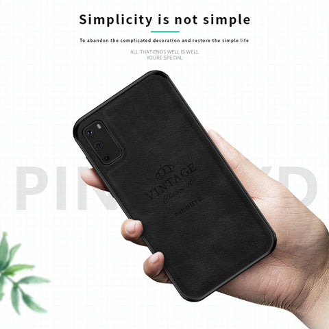 PINWUYO Zun Series PC + TPU + Skin Waterproof And Anti-fall All-inclusive Protective Shell, For Galaxy S20, For Galaxy S20+, For Galaxy S11e / S20