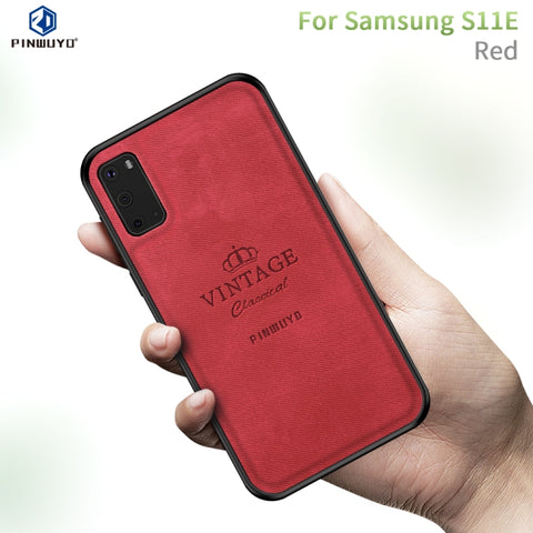 PINWUYO Zun Series PC + TPU + Skin Waterproof And Anti-fall All-inclusive Protective Shell, For Galaxy S20, For Galaxy S20+, For Galaxy S11e / S20