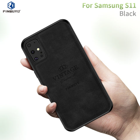 PINWUYO Zun Series PC + TPU + Skin Waterproof And Anti-fall All-inclusive Protective Shell, For Galaxy S20, For Galaxy S20+, For Galaxy S11e / S20