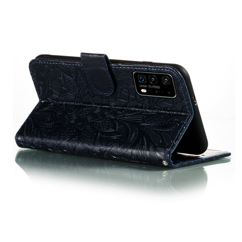Lace Flower Embossing Pattern Horizontal Flip Leather Case with Holder & Card Slots & Wallet & Photo Frame & Lanyard, For Huawei P40 Pro, For Huawei P40, For Huawei P40Lite&Nova 6SE&Nova 7i, For Huawei Nova 6, For Huawei Honor V30 & V30 Pro            ...