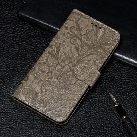 Lace Flower Embossing Pattern Horizontal Flip Leather Case with Holder & Card Slots & Wallet & Photo Frame & Lanyard, For Huawei P40 Pro, For Huawei P40, For Huawei P40Lite&Nova 6SE&Nova 7i, For Huawei Nova 6, For Huawei Honor V30 & V30 Pro            ...