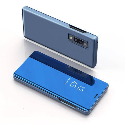For Galaxy A70e Plated Mirror Horizontal Flip Leather Case with Holder, For Samsung Galaxy A70e, For Galaxy A70e