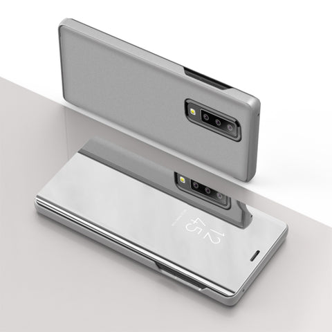 For Galaxy A70e Plated Mirror Horizontal Flip Leather Case with Holder, For Samsung Galaxy A70e, For Galaxy A70e