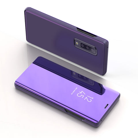 For Galaxy A70e Plated Mirror Horizontal Flip Leather Case with Holder, For Samsung Galaxy A70e, For Galaxy A70e