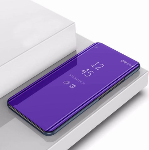 For Galaxy A11 Plated Mirror Horizontal Flip Leather Case with Holder, For Samsung Galaxy A11, For Galaxy A11