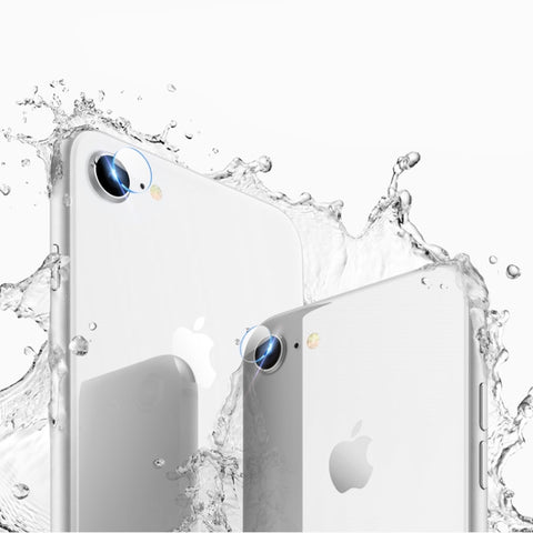 2pcs mocolo 0.15mm 9H 2.5D Round Edge Rear Camera Lens Tempered Glass Film, For iPhone SE 2022 / SE 2020