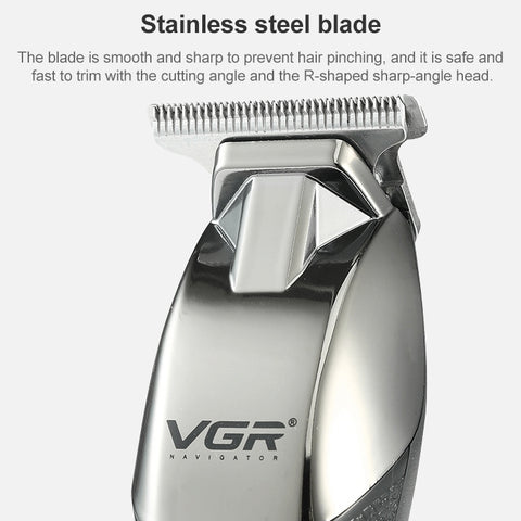 VGR V-171 5W USB Portable Push White Electric Clippers, V-171