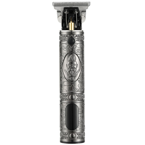 VGR V-228 5W USB Retro Engraving Hair Clipper with LED Digital Display, V-228 (Bronze), V-228 (Silver)
