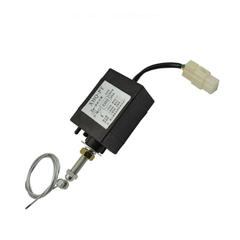 Normally Close DC Diesel Engine Flame Out Device Engine Stop Solenoid Valve XHQ-PT Power Off Pull Type Flameout Magnetic, 12V, 24V