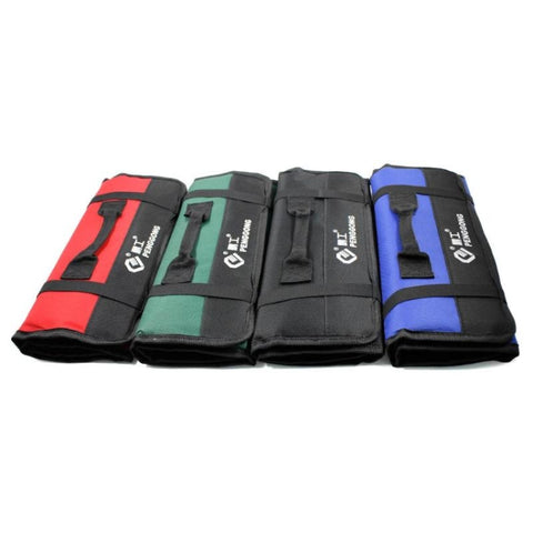 Multi-function Waterproof Oxford Carrying Folding Roll Bags Portable Storage Tool Bag, Red, Black, Green, Blue