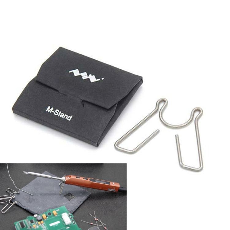 2 PCS M-Stand Soldering Iron Stand Bracket Holder For TS100, Iron Stand