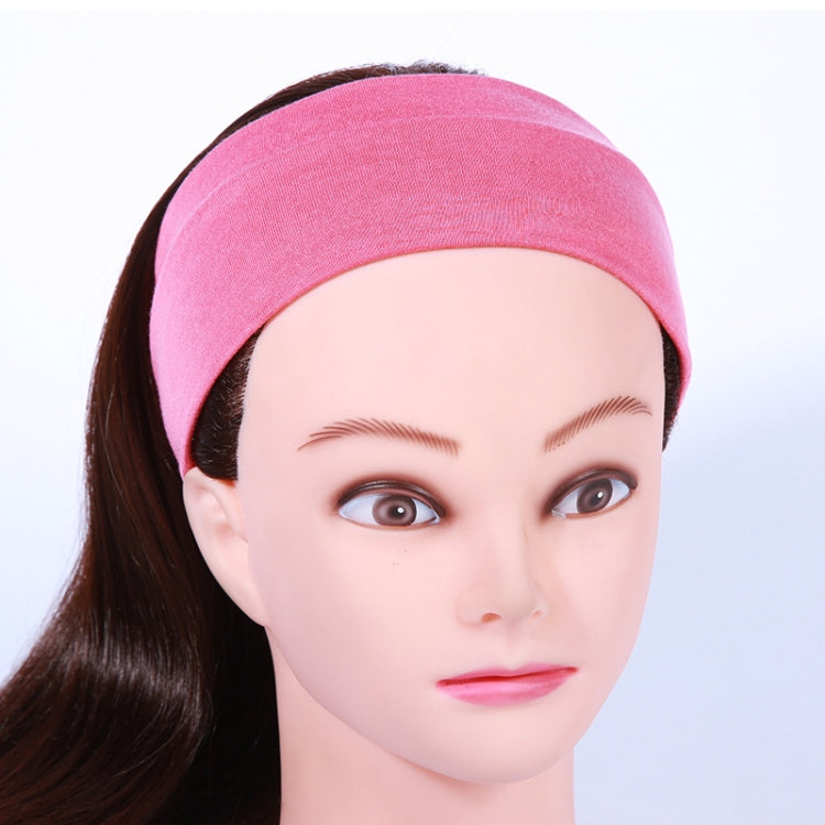 Yoga Fitness Hair Band Headband, Size: About 21 x 7cm, Fitness Hair Band (Pink), Yoga Fitness Hair Band (Black)
