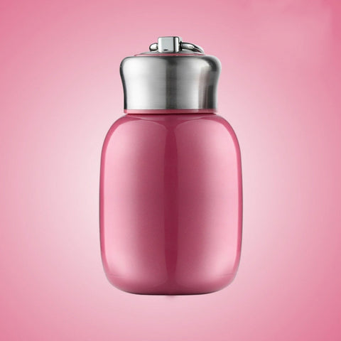 Mini Cute Coffee Vacuum Flasks Thermos Stainless Steel Cup Travel Drink Water Bottle Thermoses Mugs, 200ML, 280ML