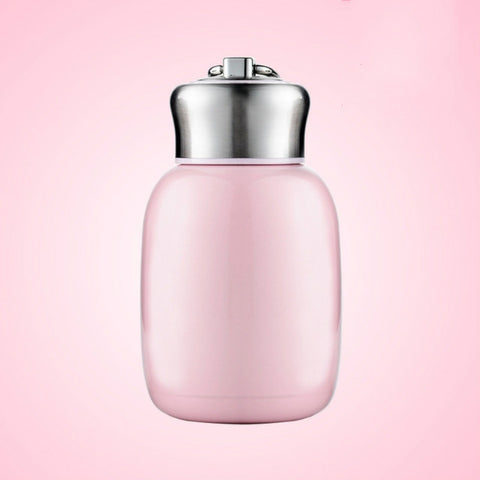 Mini Cute Coffee Vacuum Flasks Thermos Stainless Steel Cup Travel Drink Water Bottle Thermoses Mugs, 200ML, 280ML