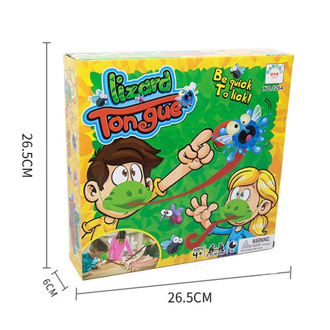 Tricky Props Lizard Tongue Snatch Interactive Sports Board Game Toys, Tricky Props Lizard Tongue