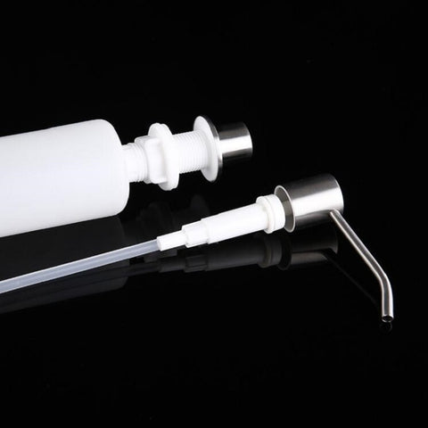 Stainless Steel Sink Soap Dispenser Sishwashing Liquid Hand Soap Bottle, Sink Soap Dispenser Bottle