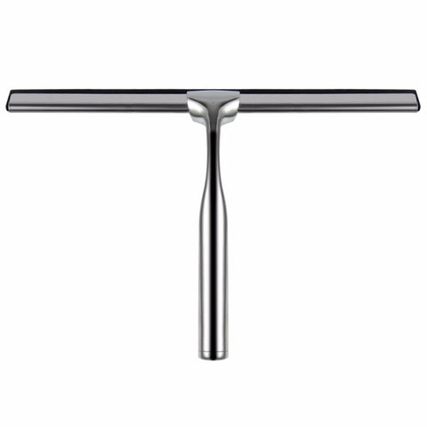 Glass Window Squeegee Cleaner Shower Bathroom Mirror Rubber Wiper With Suction Hook Water Vapor Removal, Glass Window Squeegee Cleaner