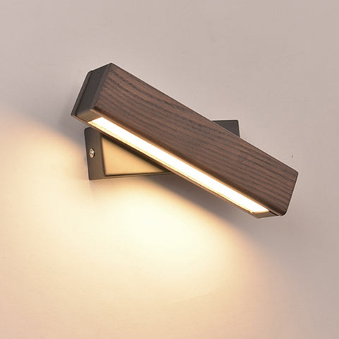 Simple Rotatable Bedside Bedroom Wall Lamp Warm Night Light, 21cm, 31cm