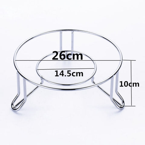 Pot Rack Wok Steamer Pot Mat Kitchen Shelf, Kitchen Shelf