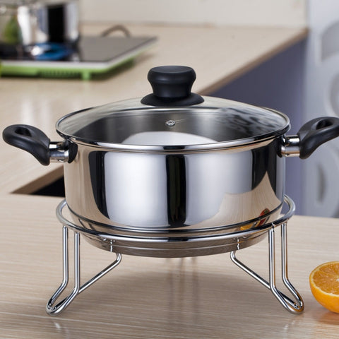 Pot Rack Wok Steamer Pot Mat Kitchen Shelf, Kitchen Shelf