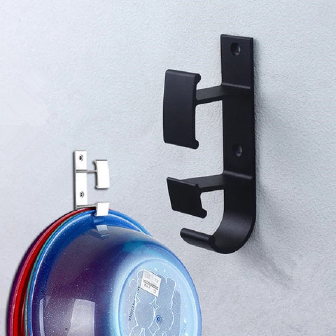 Creative Hook for Bathroom Wall-mounted Washbasin, Matte (Double-sided Tape), Bright Light (Double-sided Tape), Black Sand (Double-sided Tape), Golden Sand (Double-sided Tape)
